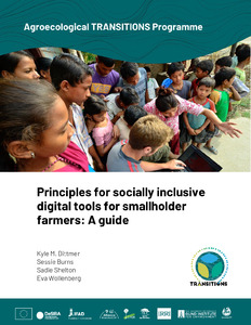 Principles for socially inclusive digital tools for smallholder farmers: A guide