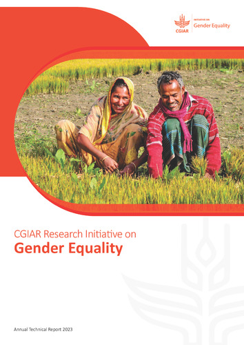 CGIAR Research Initiative on Gender Equality: Annual Technical Report 2023