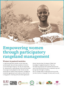 Empowering women through participatory rangeland management | CGIAR ...