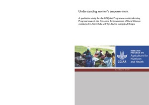 Understanding women’s empowerment: A qualitative study for the UN Joint Programme on Accelerating Progress towards the Economic Empowerment of Rural Women conducted in Adami Tulu and Yaya Gulele woredas, Ethiopia