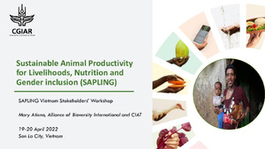 Sustainable Animal Productivity for Livelihoods, Nutrition and Gender Inclusion (SAPLING)
