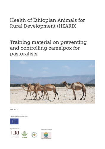 Training material on preventing and controlling camelpox for pastoralists