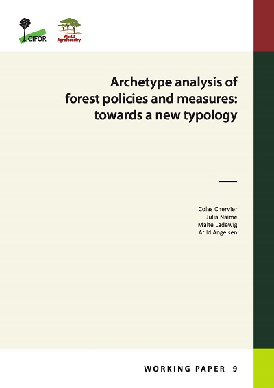 Archetype analysis offorest policies and measures: towards a new typology