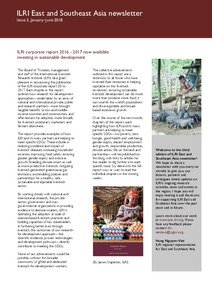 ILRI East and Southeast Asia newsletter Issue 3, January–June 2018