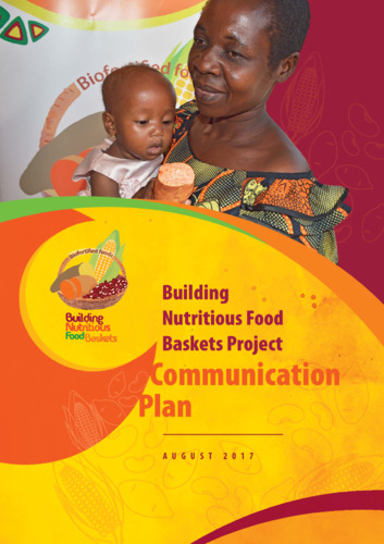 Building Nutritious Food Baskets Project: communication plan