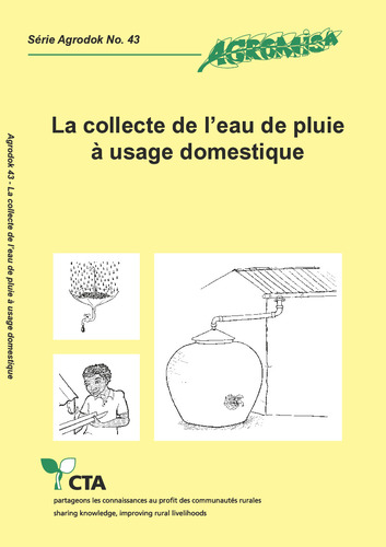 La collecte de l'eau de pluie à usage domestique