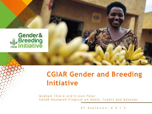 CGIAR Gender and Breeding Initiative