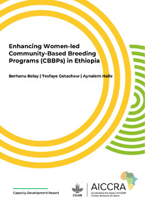 Enhancing Women-led Community-Based Breeding Programs (CBBPs) in Ethiopia