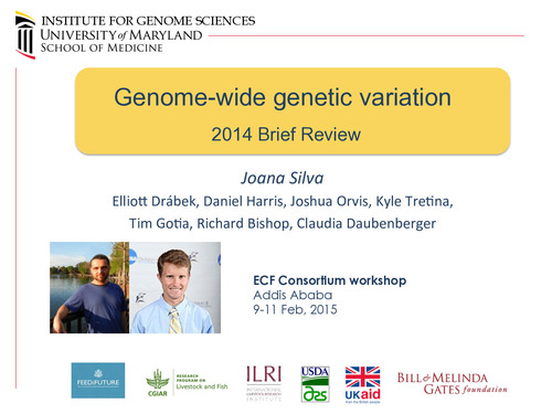 Genome-wide genetic variation: 2014 Brief review