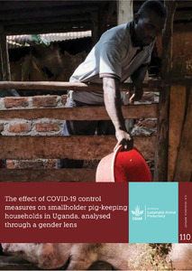 The effect of COVID-19 control measures on small-holder pig-keeping households in Uganda, analysed through a gender lens