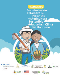Paso a paso para la inclusión de género en iniciativas de Agricultura Sostenible Adaptada al Clima para Honduras