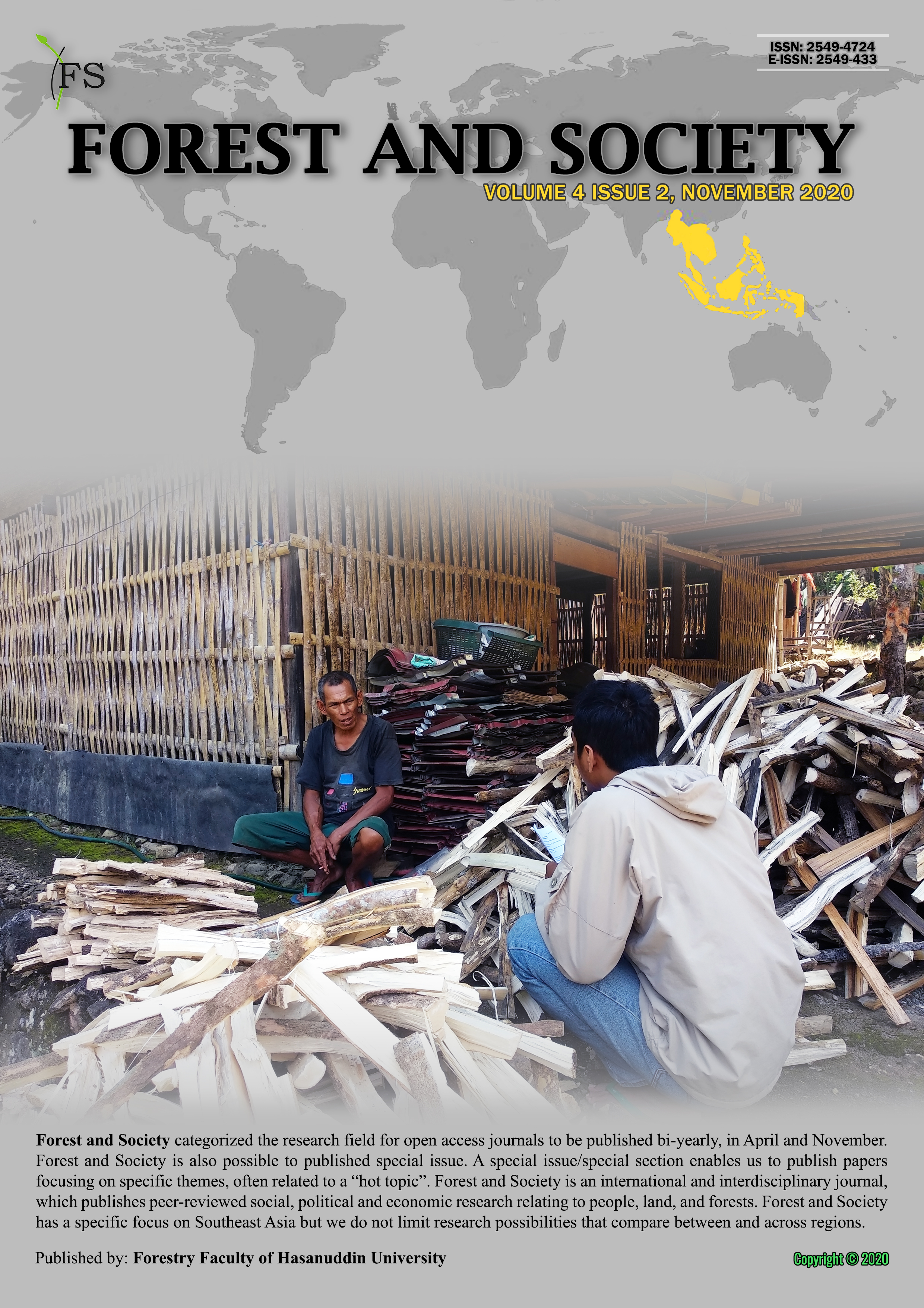 The role of social forestry in achieving NDC targets: Study cases of Lampung and DI Yogyakarta