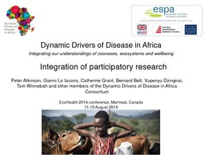 Dynamic drivers of disease in Africa: Integration of participatory research
