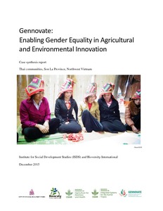 GENNOVATE: enabling gender equality in agricultural and environmental innovation