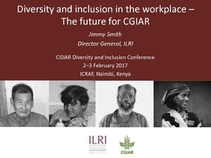 Diversity and inclusion in the workplace—The future for CGIAR
