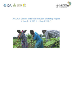 AICCRA- Gender and Social Inclusion Workshop Report