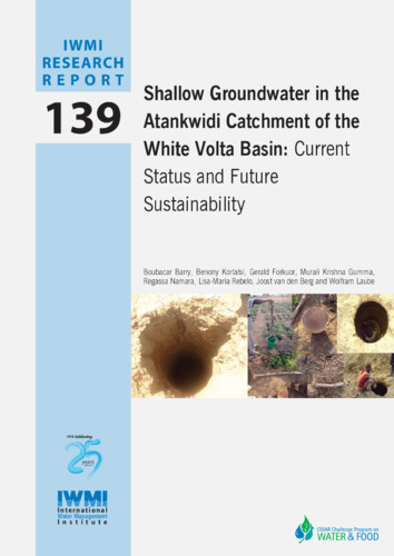 Shallow groundwater in the Atankwidi Catchment of the White Volta Basin: current status and future sustainability