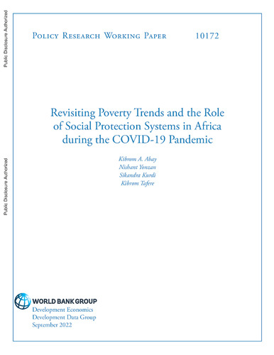 Revisiting poverty trends and the role of social protection systems in Africa during the COVID-19 pandemic: Working Paper