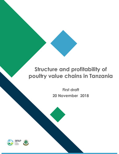 Structure and profitability of poultry value chains in Tanzania: First draft