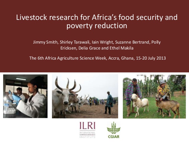 Livestock research for Africa’s food security and poverty reduction