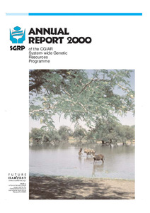 SGRP annual report 2000 of the CGIAR System-wide Genetic Resources Programme