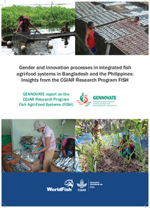 Gender and innovation processes in integrated fish agri-food systems in Bangladesh and the Philippines: Insights from the CGIAR Research Program on FISH