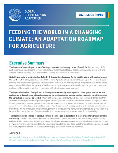 Adapting Feeding Schedule For Climate Change