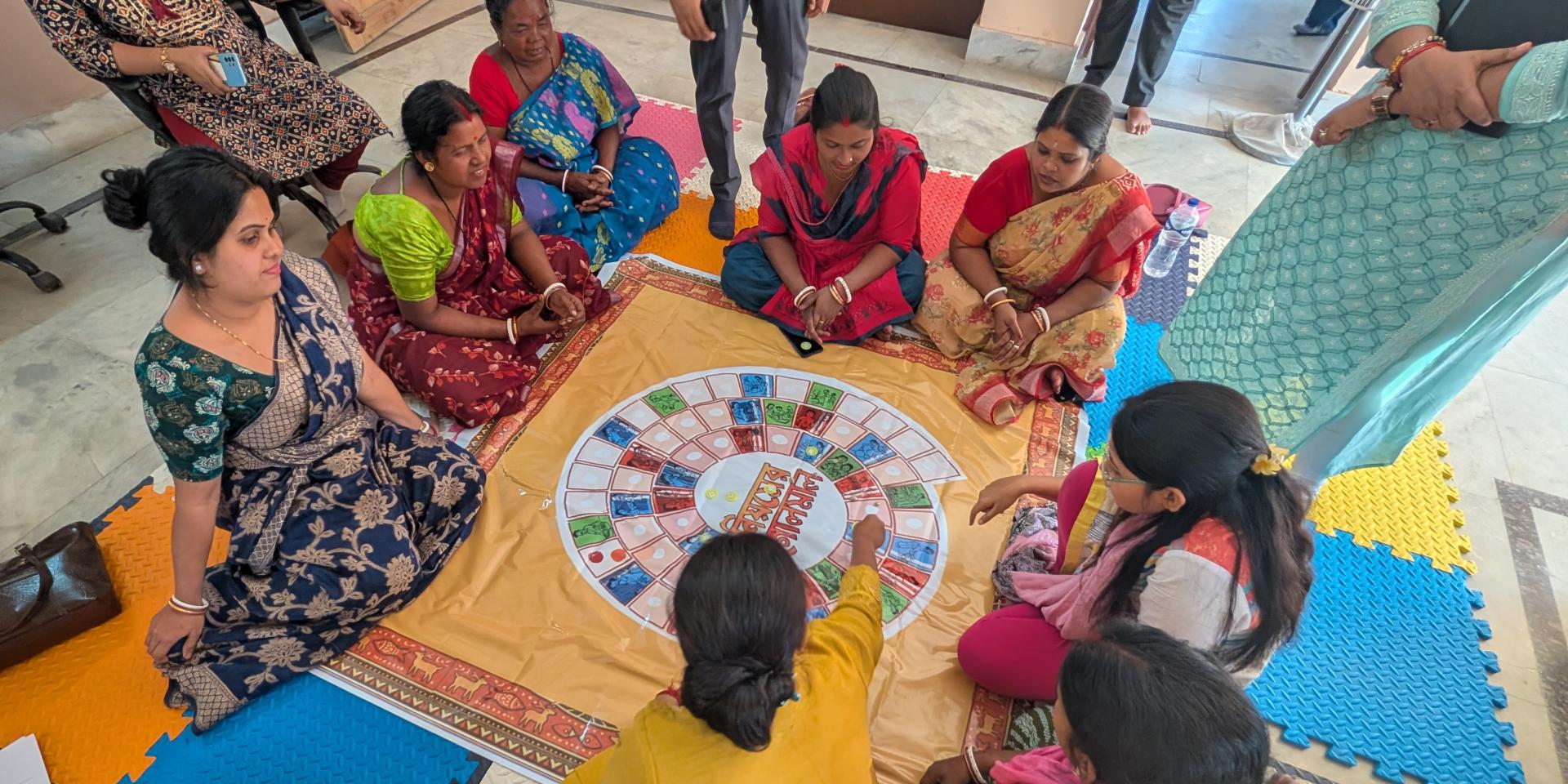 Women Playing Cards