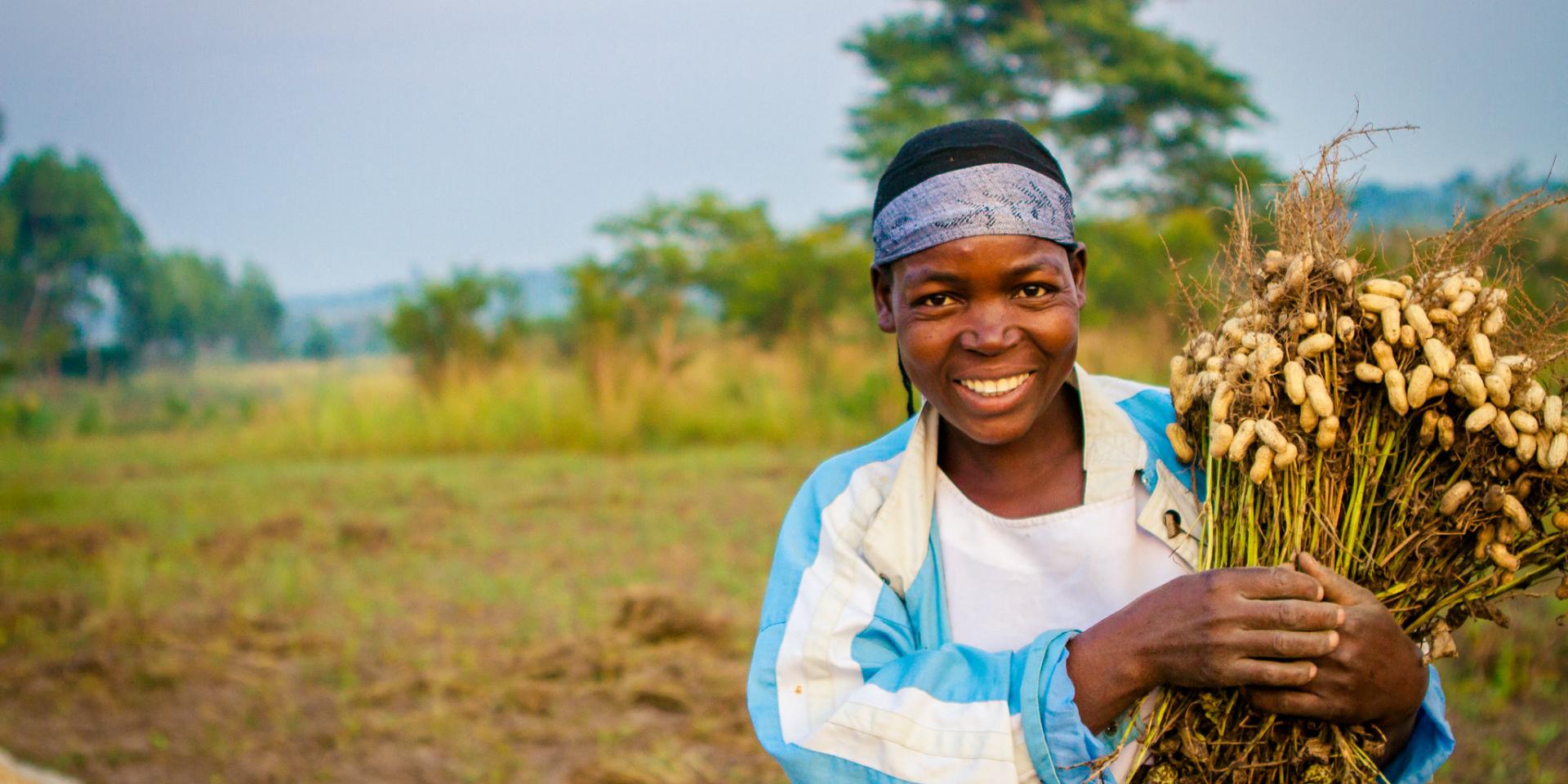 Training Women Farmers in Uganda.