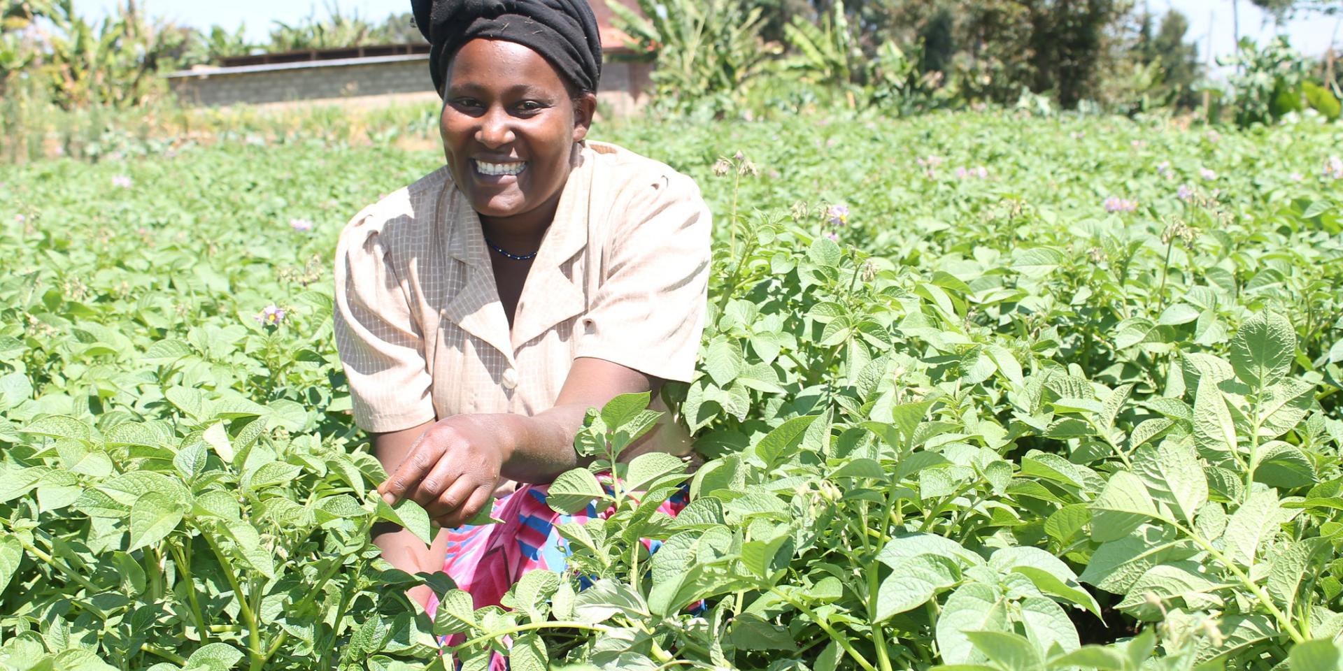 Farmer Dorine Wanja