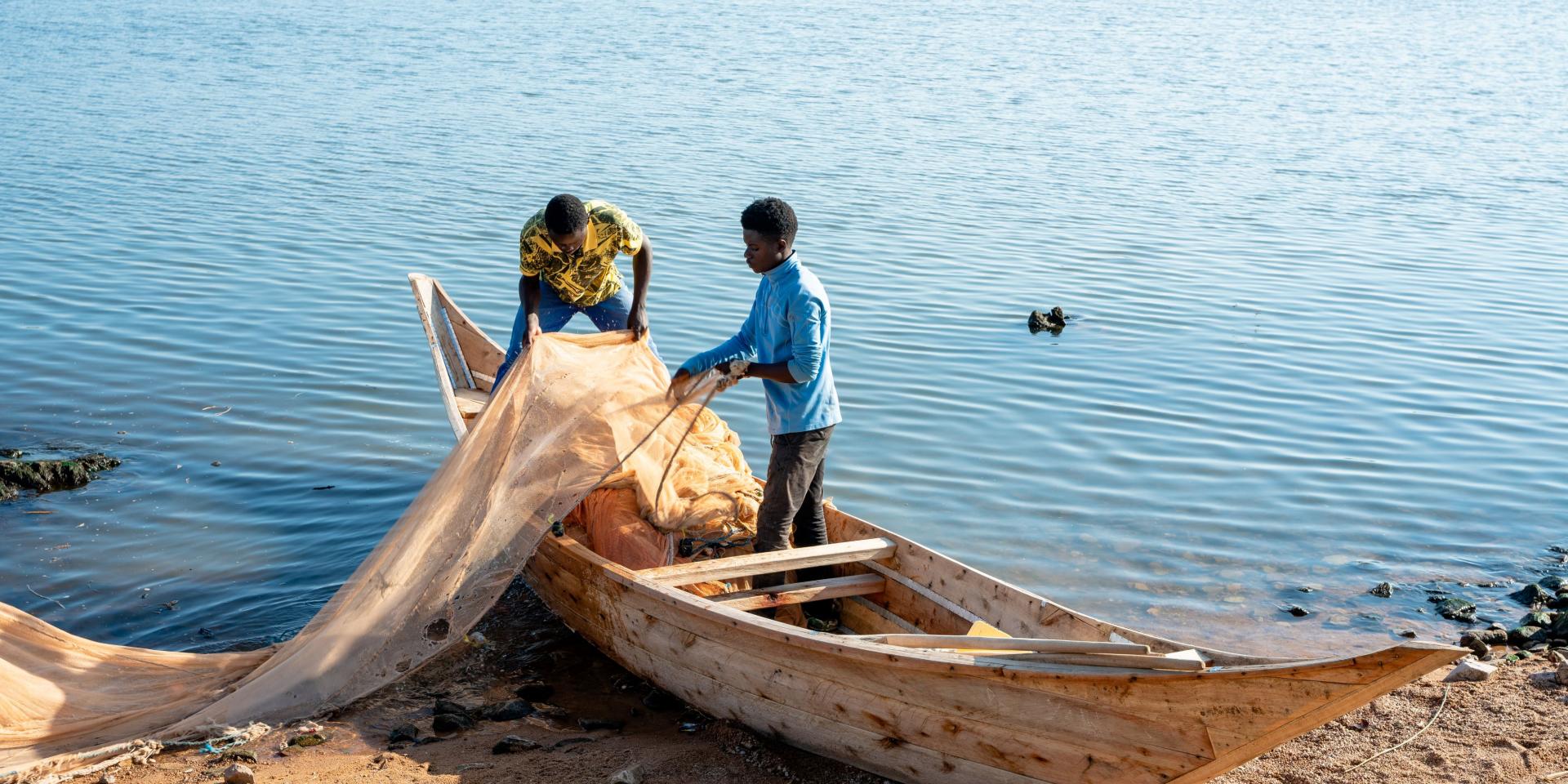 Lake Victoria, Kenya.