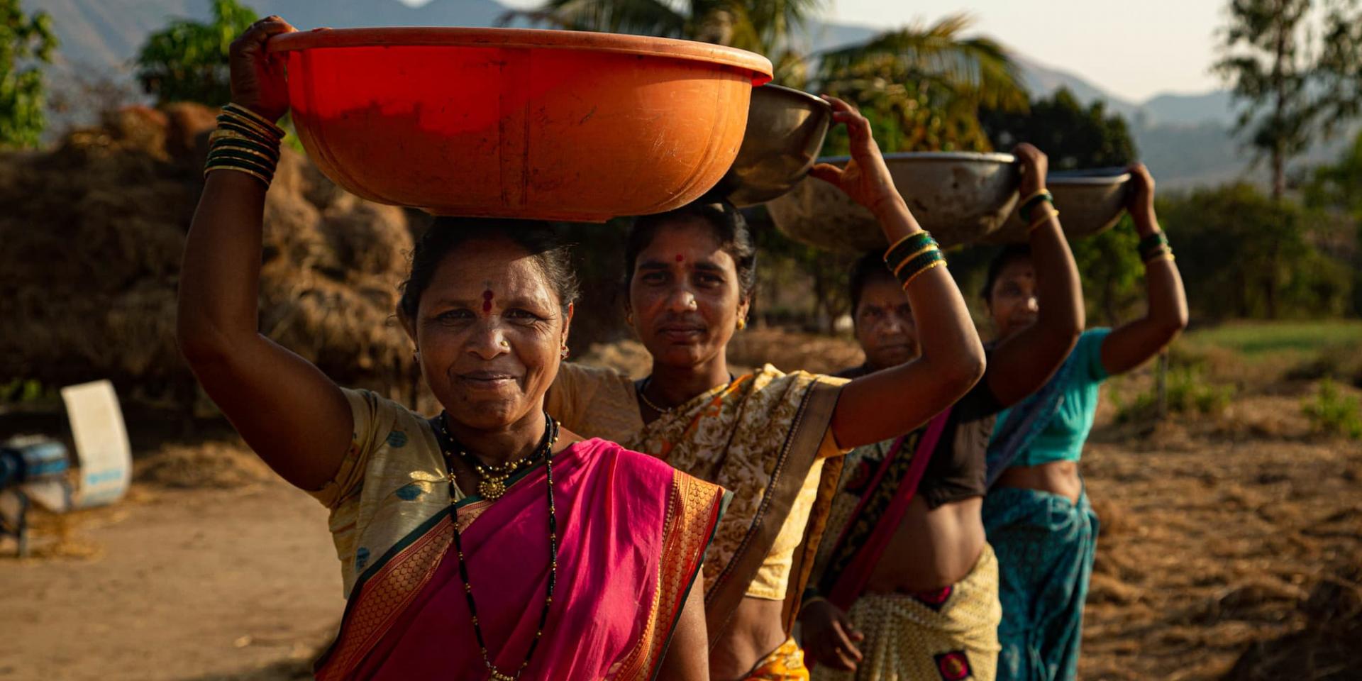 Women farmers in Jawahar, India