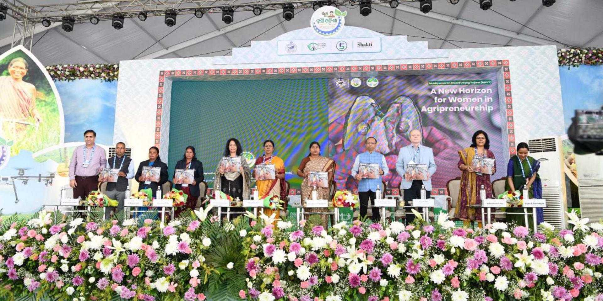 Panelists at the pre-inaugural session led by the Gender and Nutrition Cluster of ICRISAT