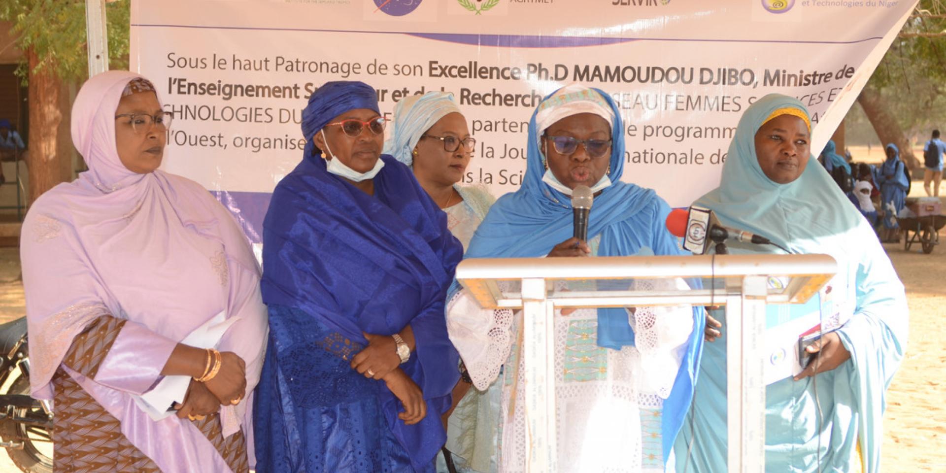 Members of the Network of Women in Science and Technology of Niger (RFSTN)