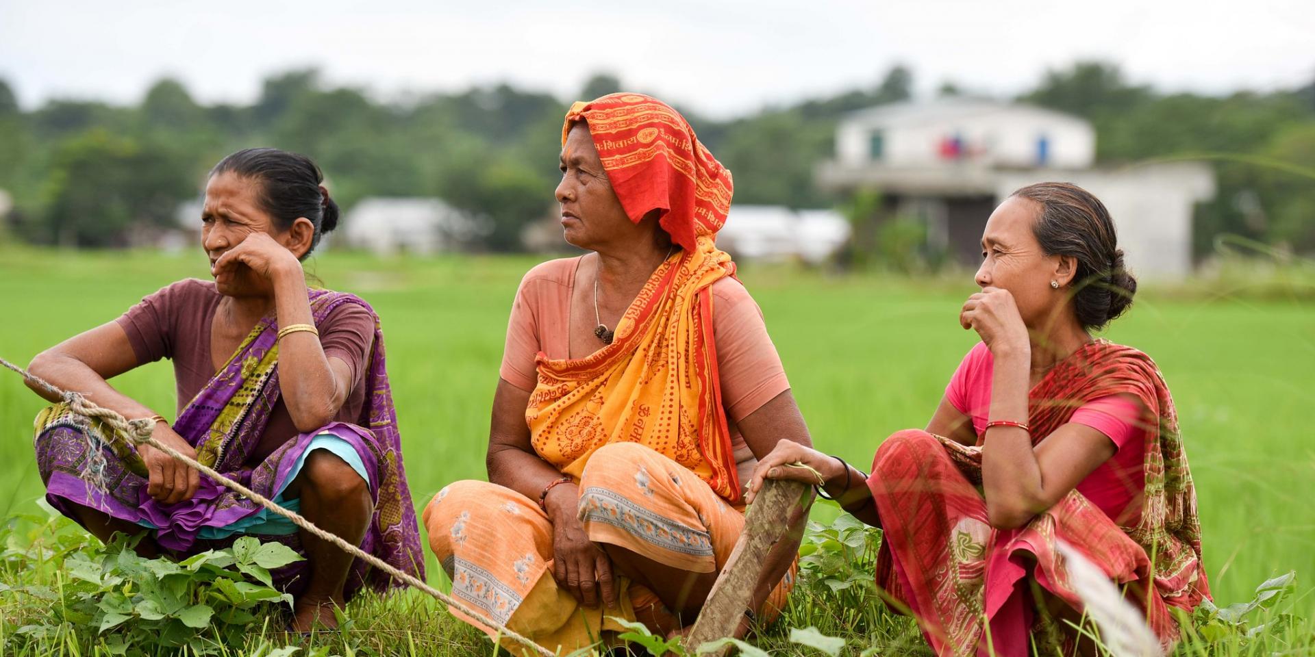 Women farmers in Nepal