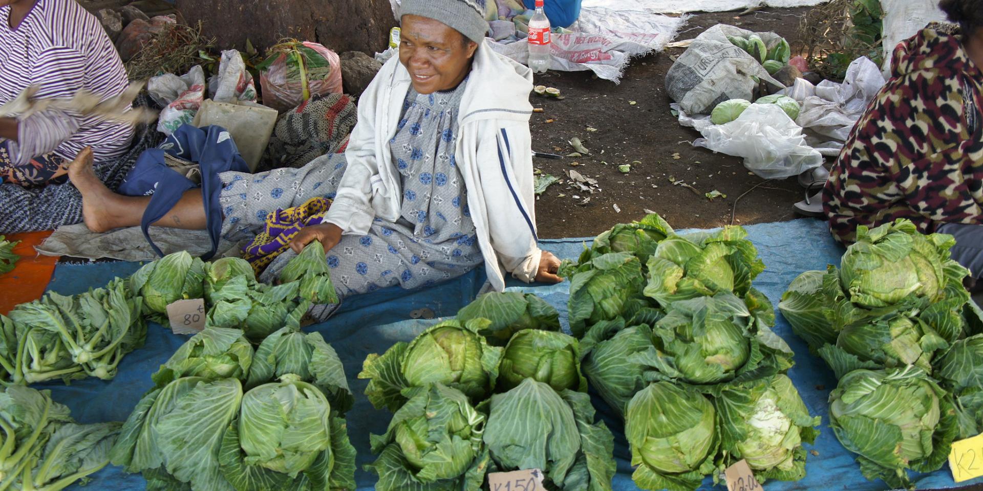 Photo of woman in Papua New Guinea