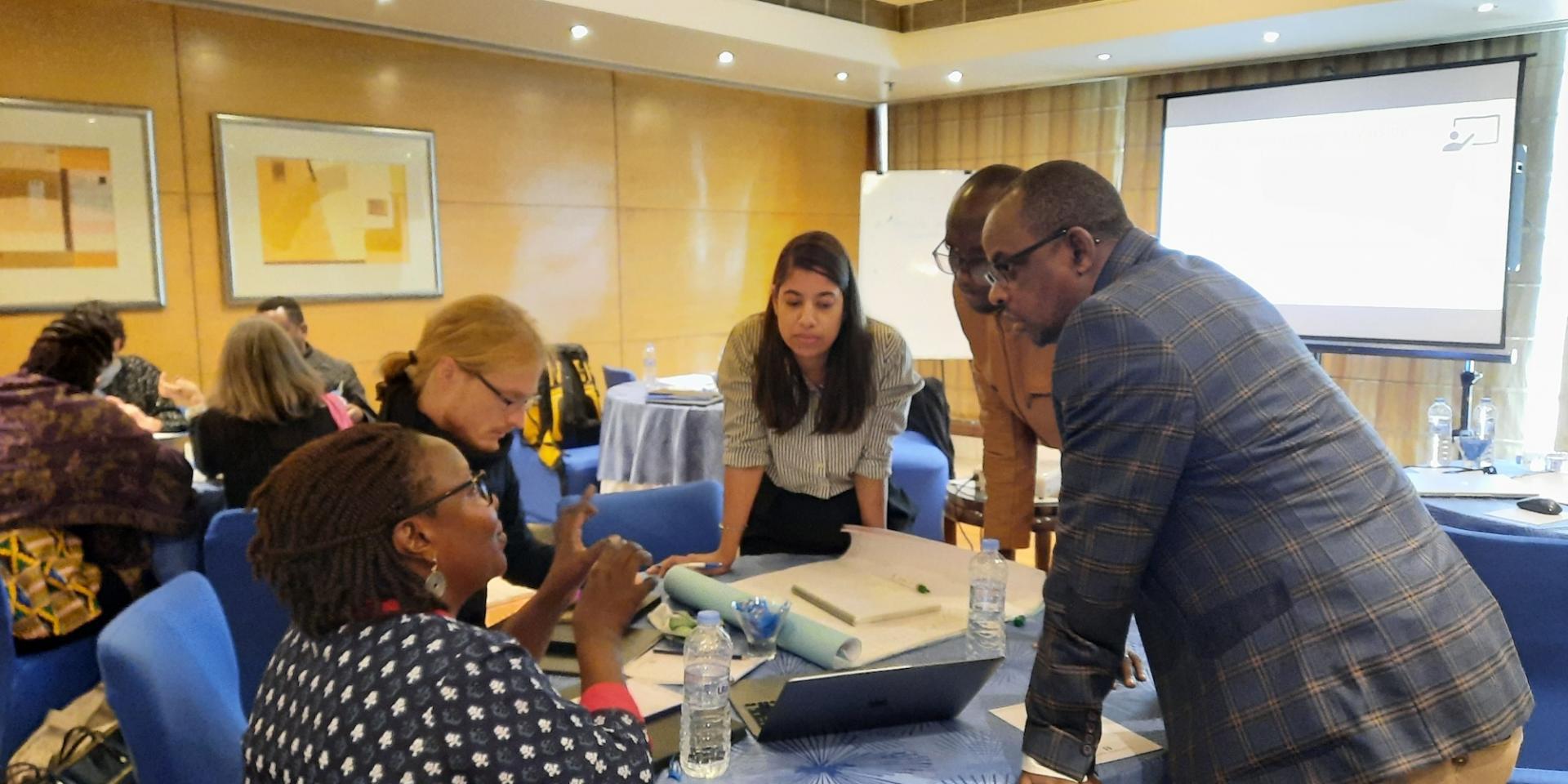 ‘CGIAR scientists taking part in GenderUp Facilitator training in New Delhi, October 2023’
