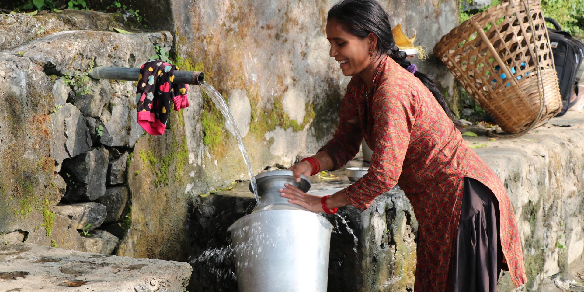 Photo of woman in Nepal