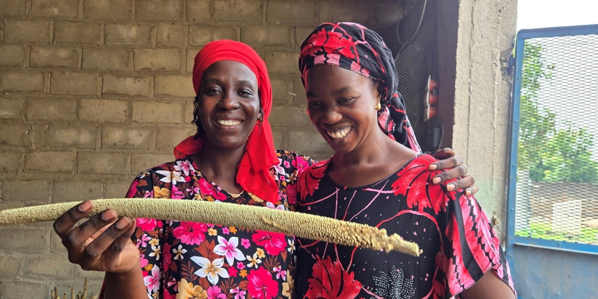 Mbathio and her sister