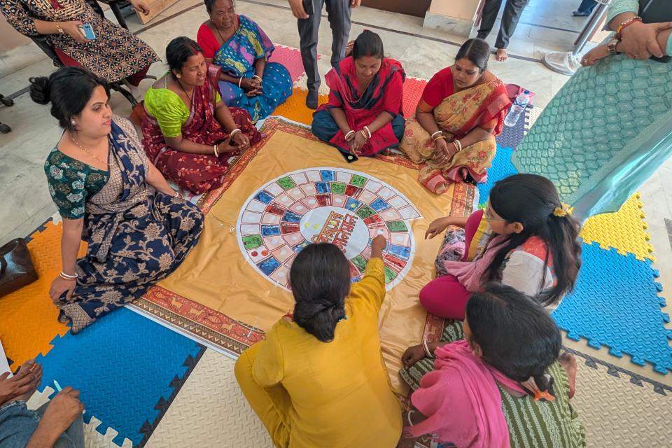 Women Playing Cards