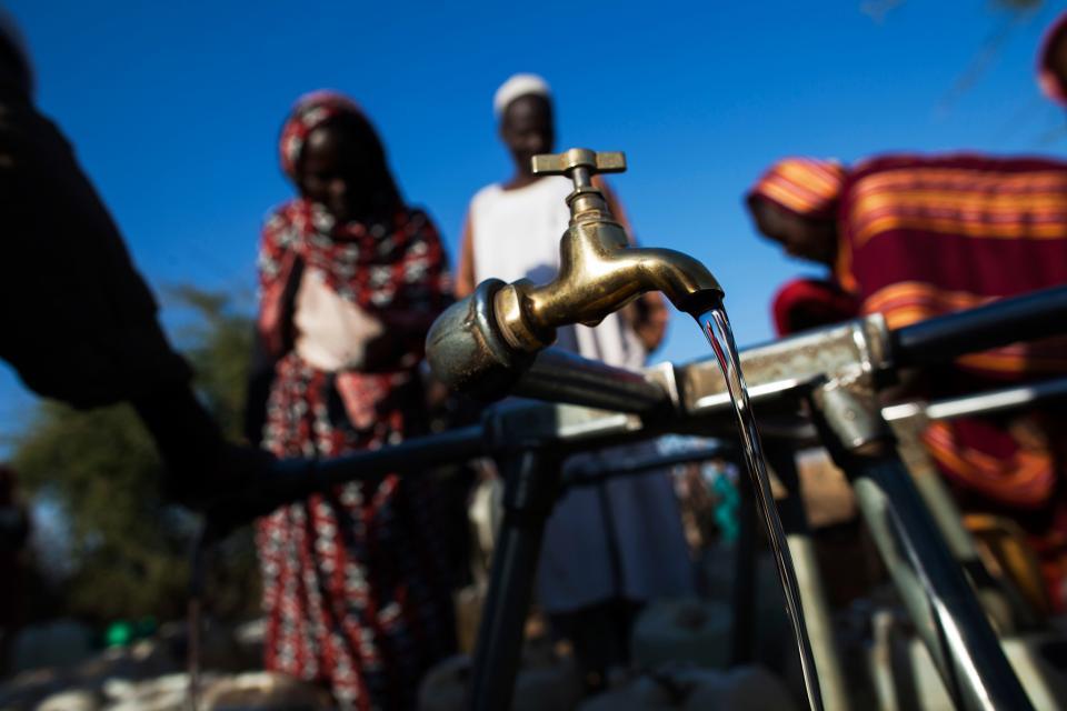 Internally Displaced Persons (IDPs) at the Nifasha Camp in North Darfur