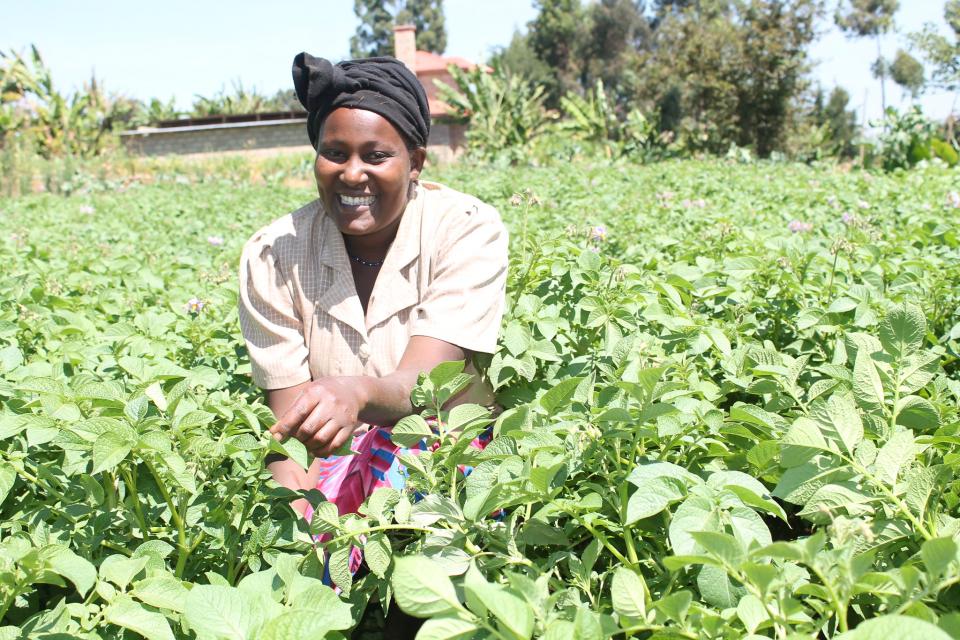 Farmer Dorine Wanja