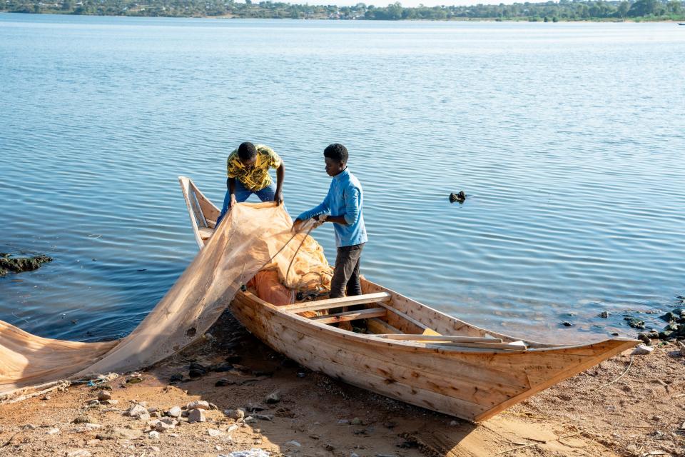 Lake Victoria, Kenya.