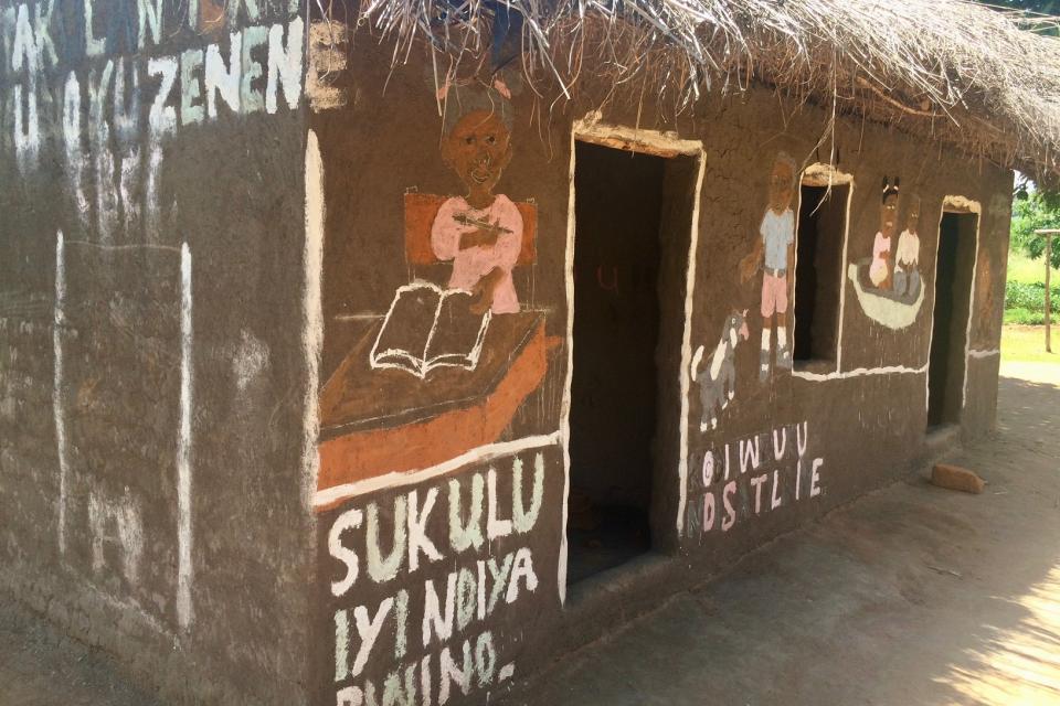 Nutrition center in Malawi