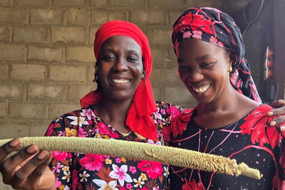 Mbathio and her sister