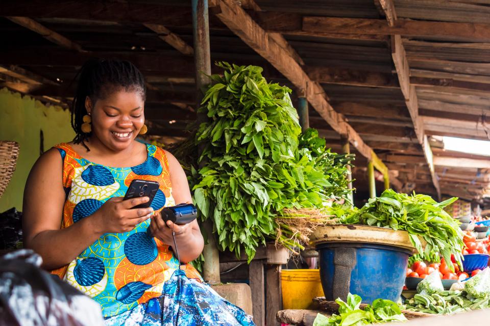 Photo of woman at the market
