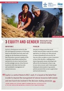 Equity and gender: balancing the scales of decision-making