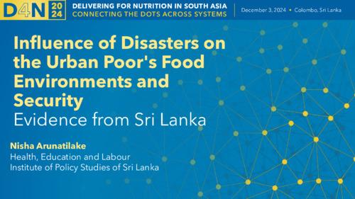 D4N2024 Presentation Showcase – THEMATIC SESSION 5a: Food access: constraints and facilitators