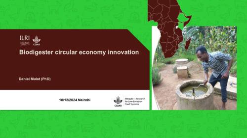 Biodigester circular economy innovation