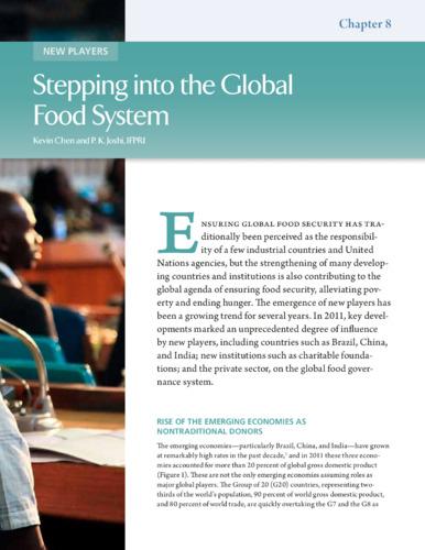 New Players: Stepping into the Global Food System